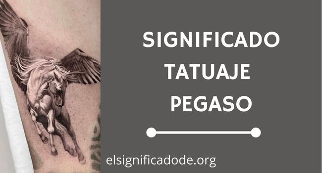Qué signfica un tatuaje de pegaso