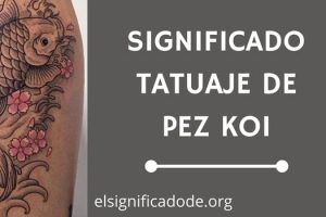 Significado de Tatuaje Pez Koi