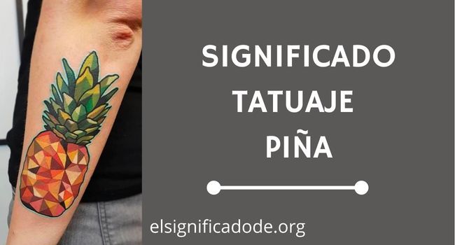 Que significa un tatuaje de piña