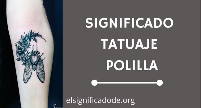 Qué significa un tatuaje de polilla