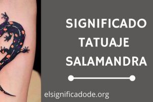 Significado Tatuaje Salamandra