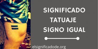 Significado Tatuaje Signo Igual
