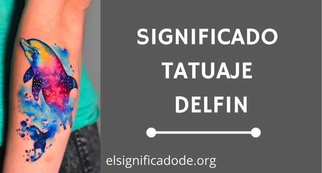 Qué significa el tatuaje de un delfín