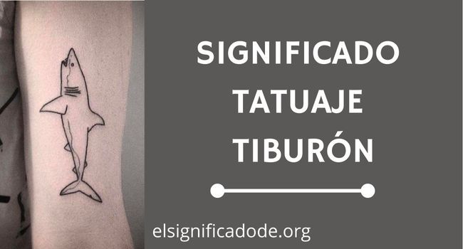 Qué significa un tatuaje de tiburón