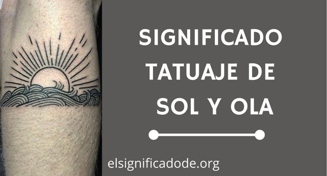 Qué significa un tatuaje de sol y ola