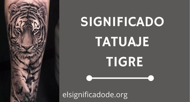 Qué significa un tatuaje de tigre