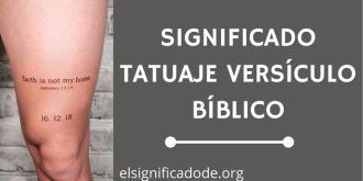 Significado Tatuaje Versículos Bíblicos