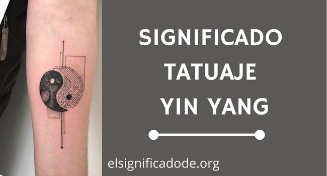 Qué significa un tatuaje de Yin Yang