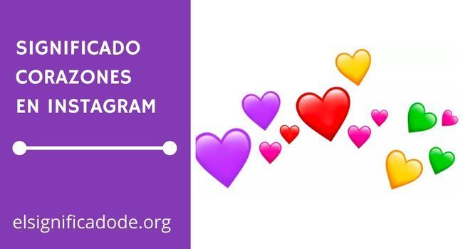 Qué significan los corazones en Instagram