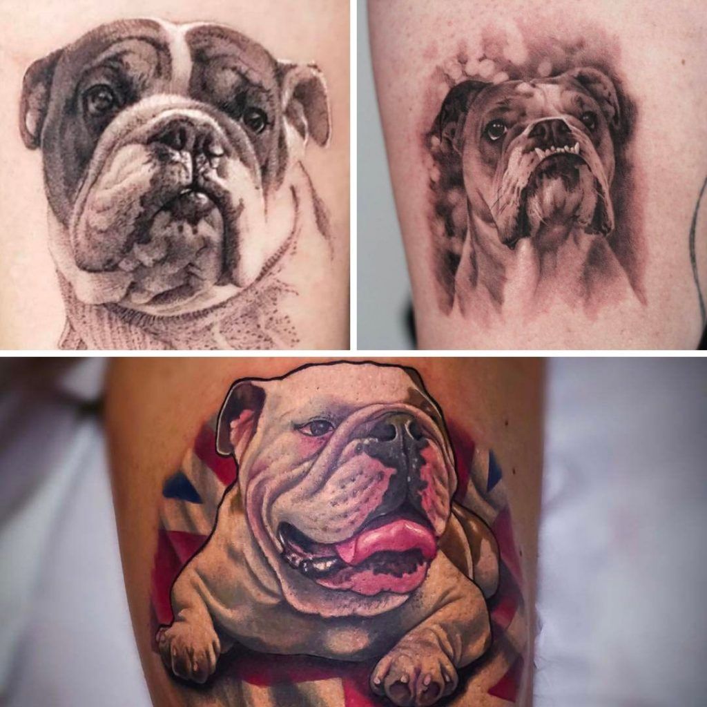 Tatuajes de bulldog