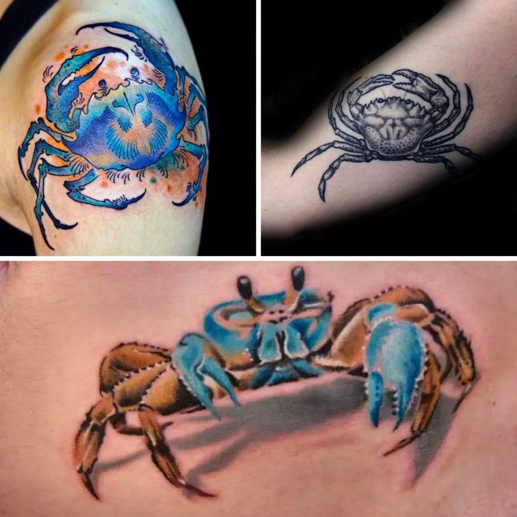 Tatuajes de Cangrejo