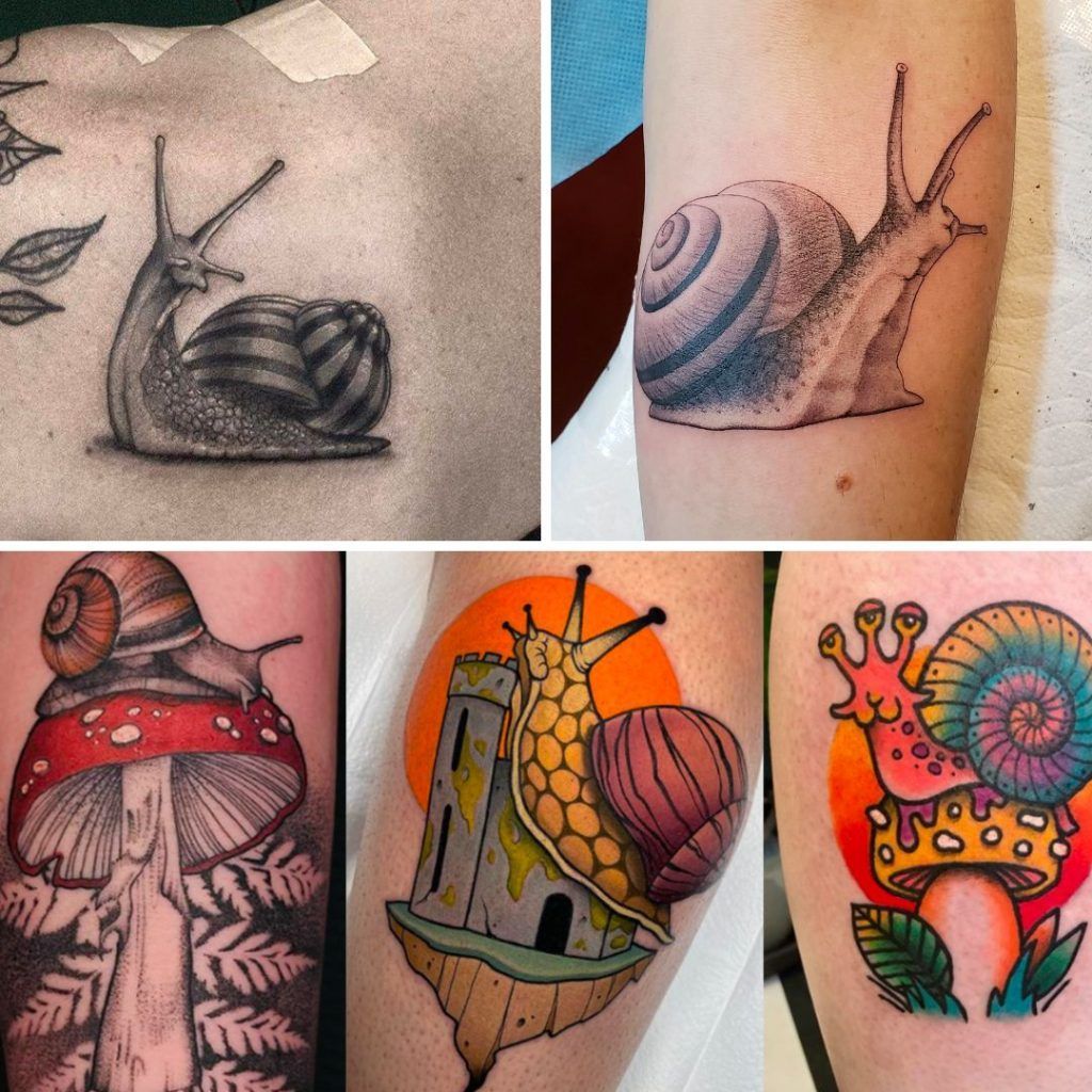 Tatuajes de caracoles