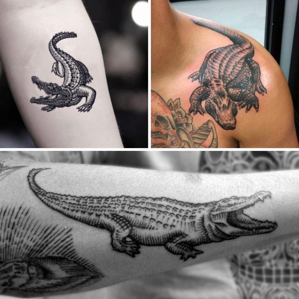 Tatuajes de Cocodrilos