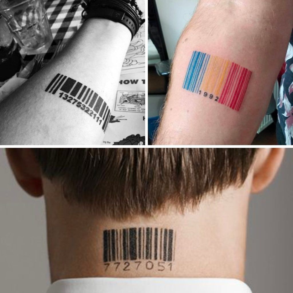 Tatuajes de Codigo de Barras