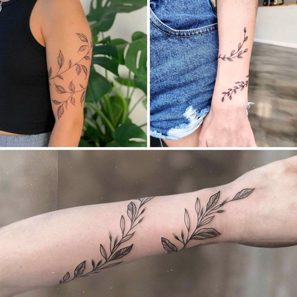 Tatuajes de enredadera