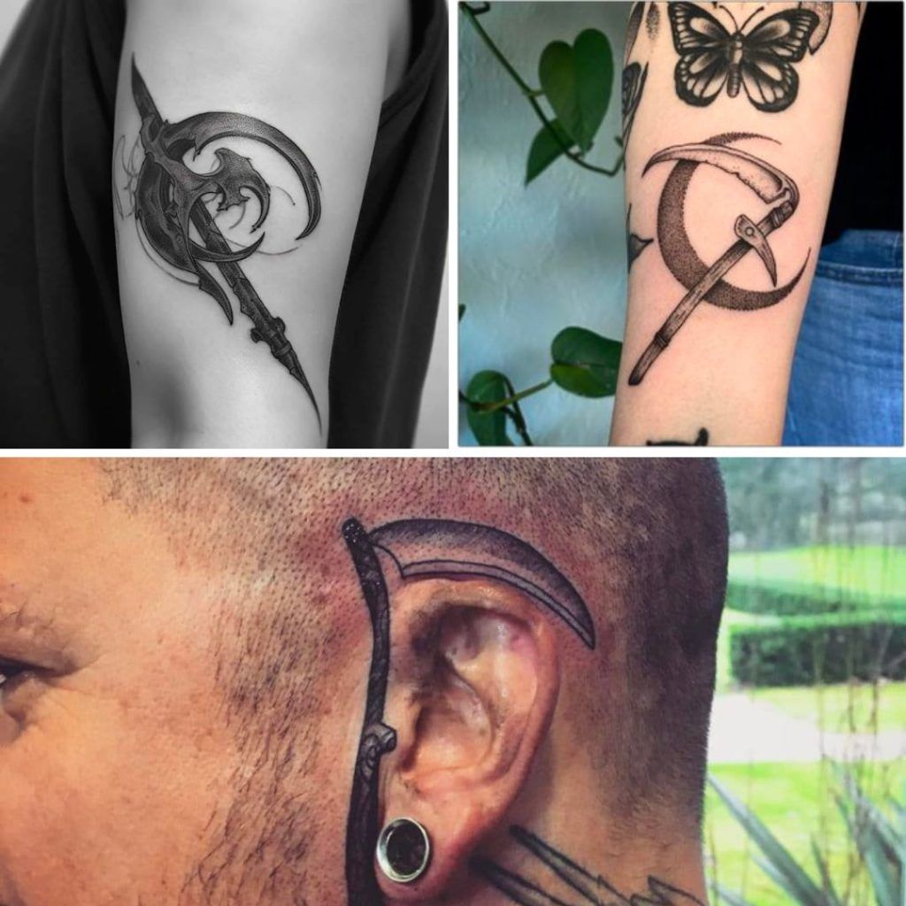 Tatuaje guadaña