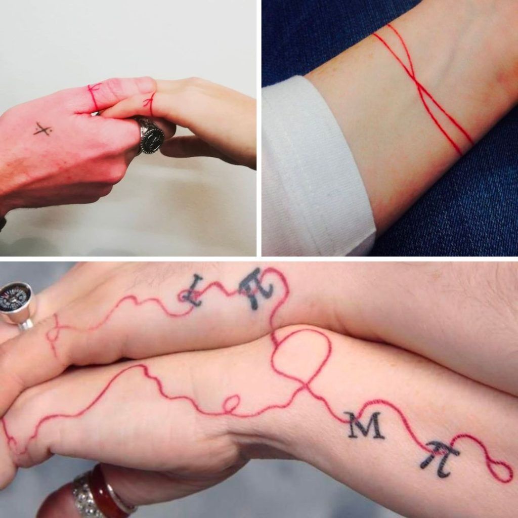 Tatuajes de hilo rojo
