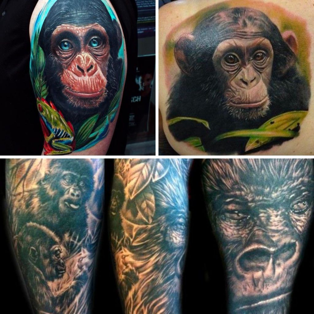 Tatuajes de monos