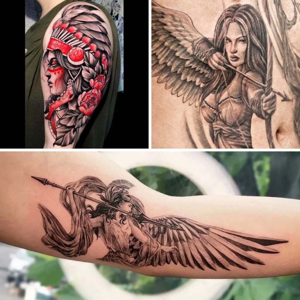 Tatuajes de Mujeres Guerreras