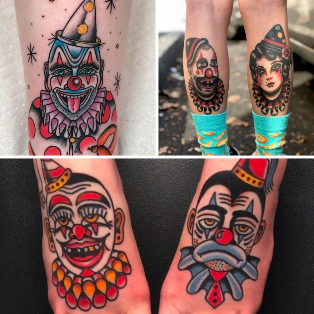 Tatuajes de Payasos