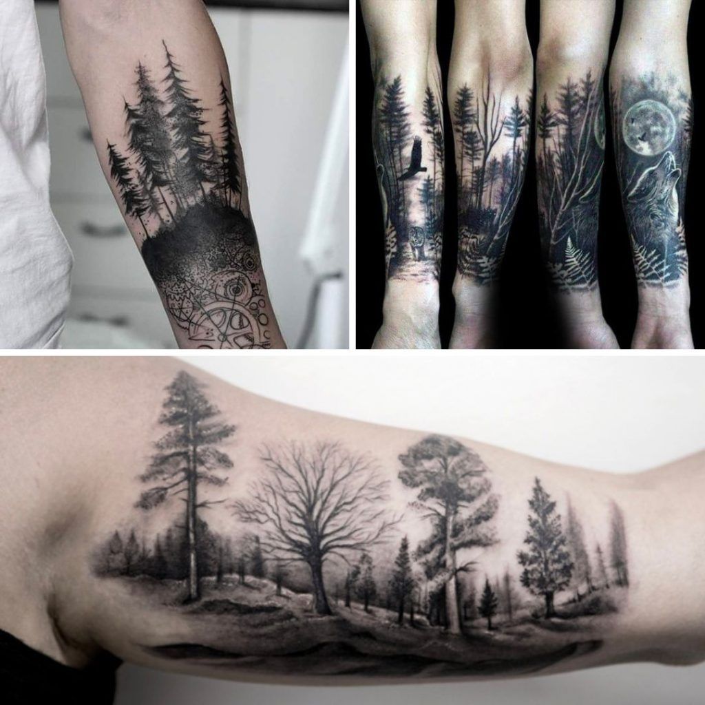 Tatuajes de Bosque