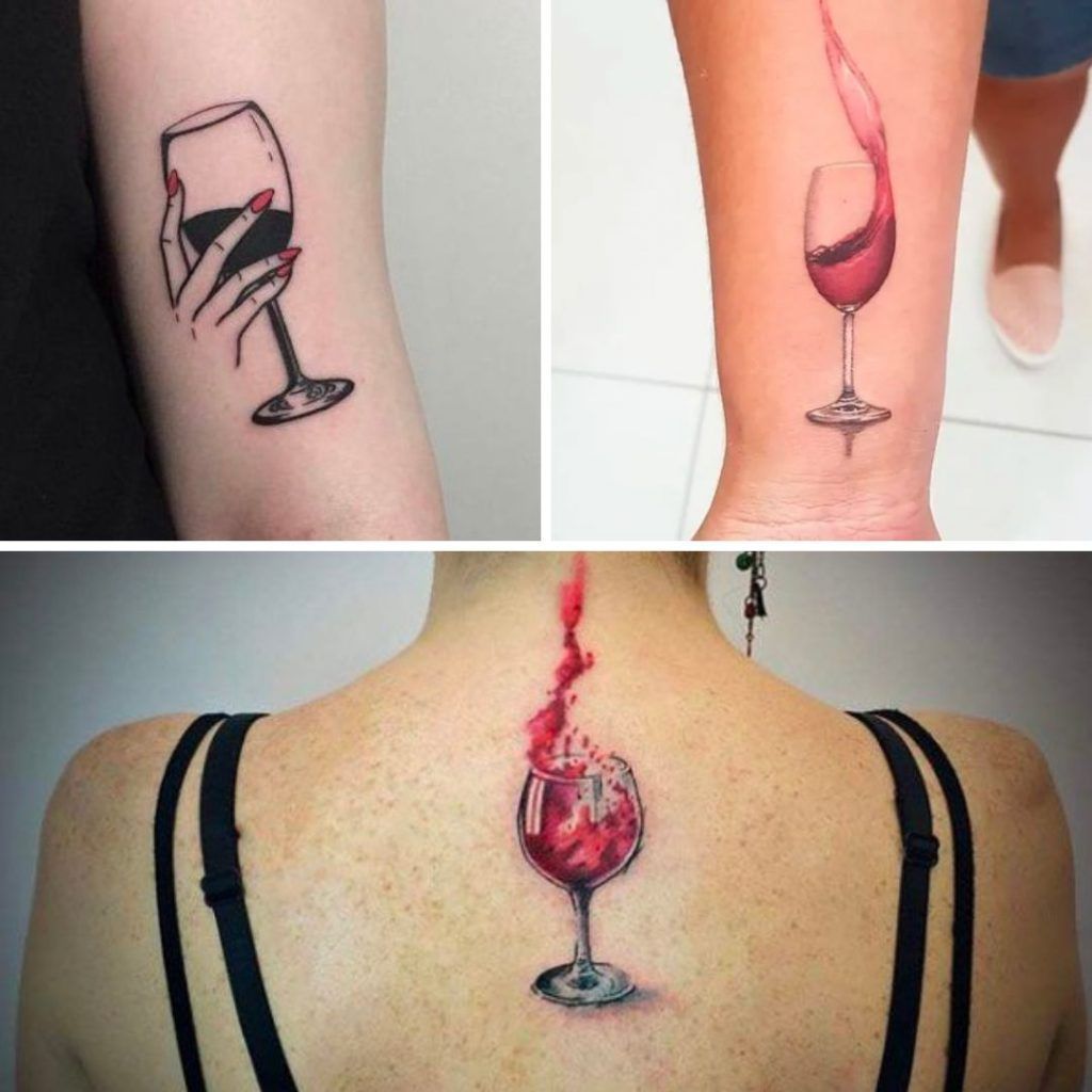 Tatuajes Copa de Vino