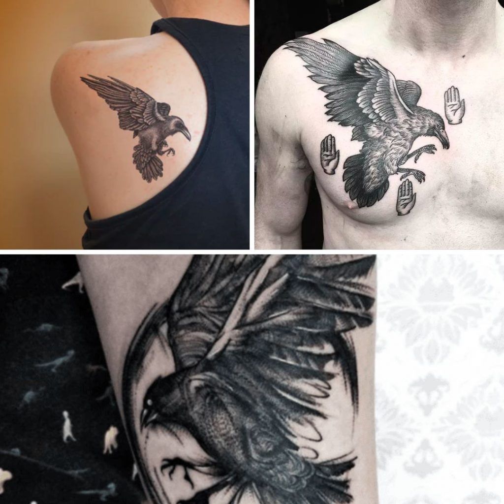 Tatuajes de Cuervos
