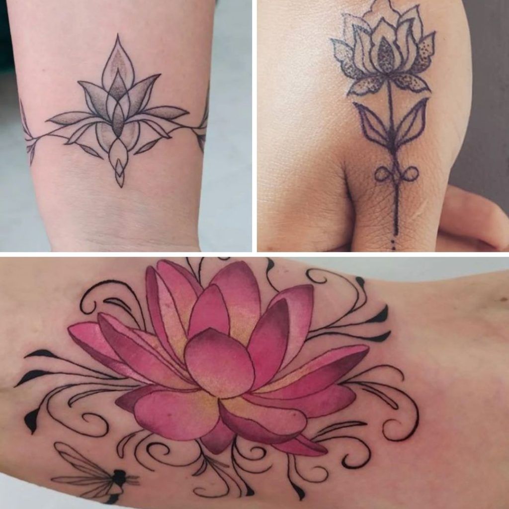 Tatuajes flor de loto