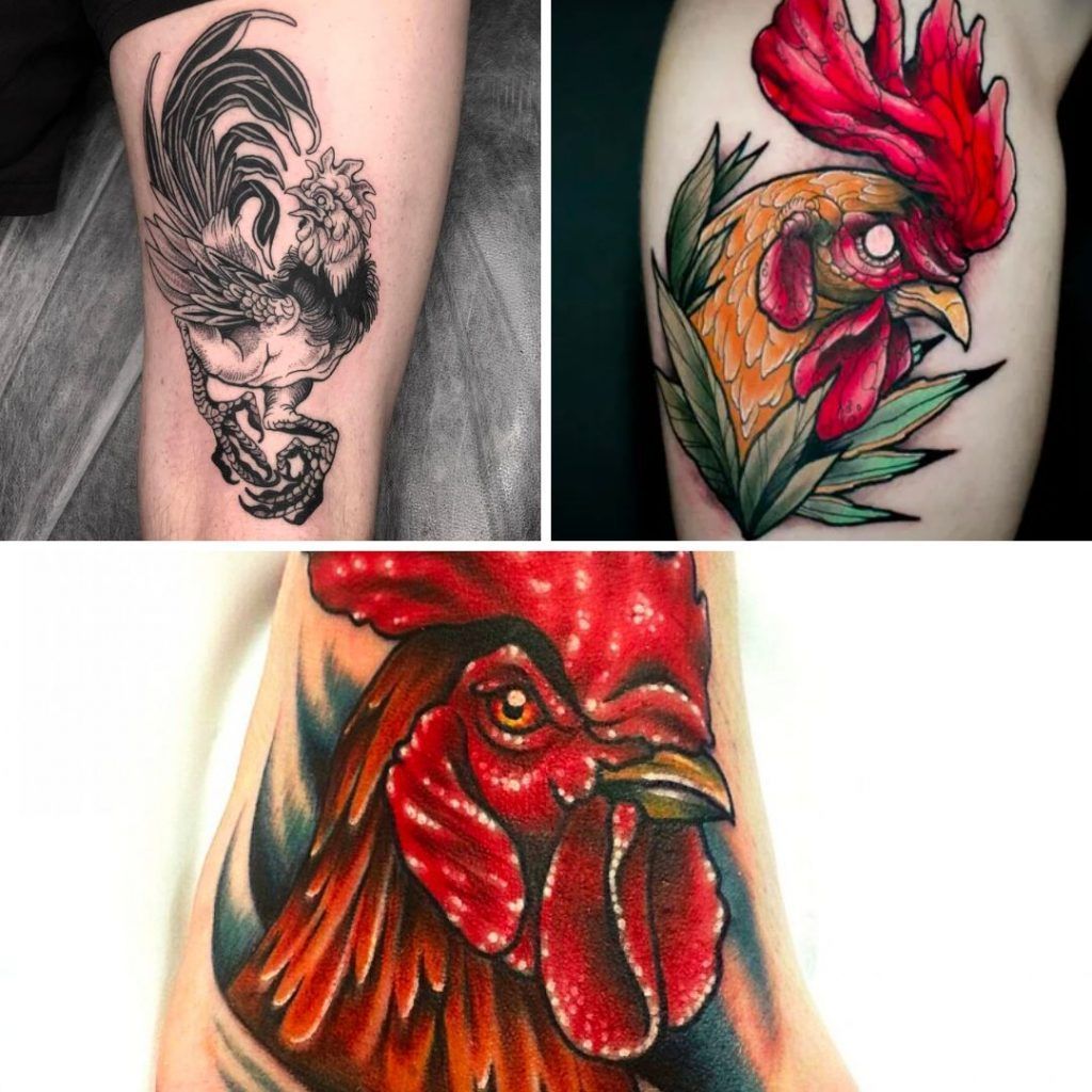 Tatuajes de Gallos