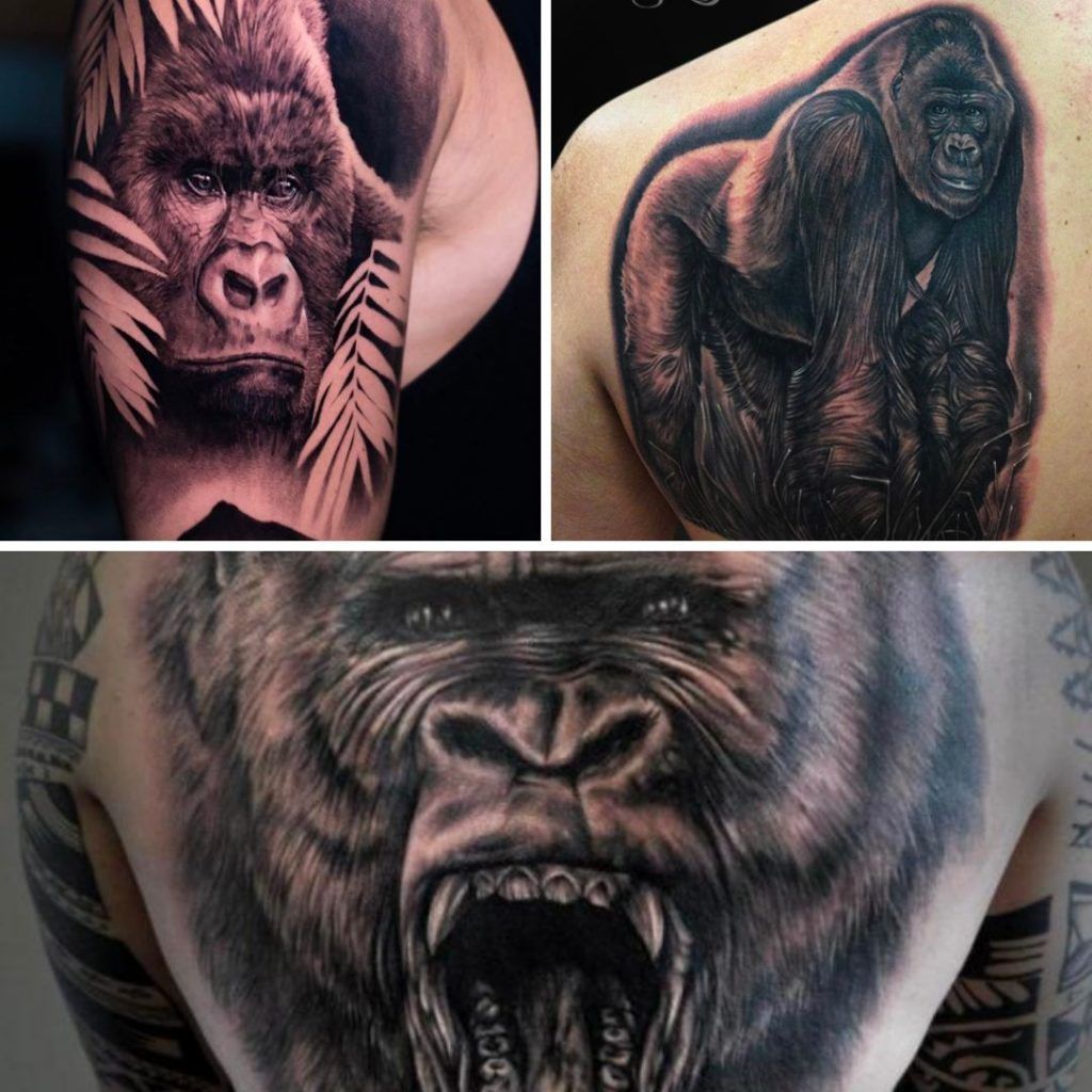 Tatuajes de Gorilas