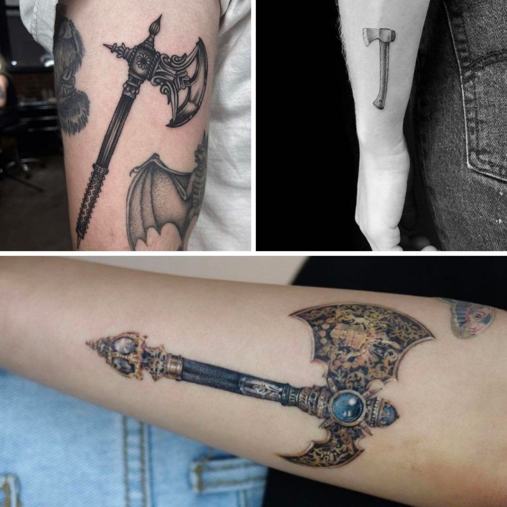Tatuajes de Hacha