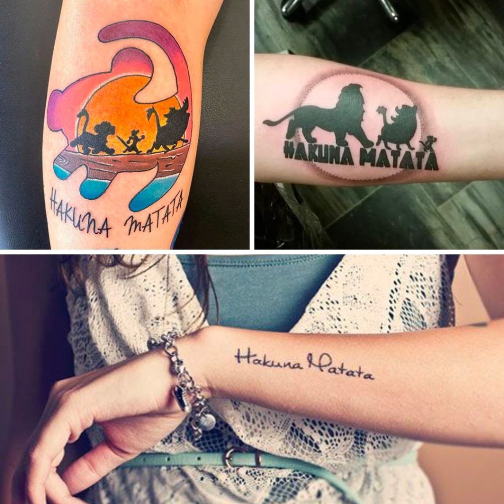 Tatuajes de Hakuna Matata