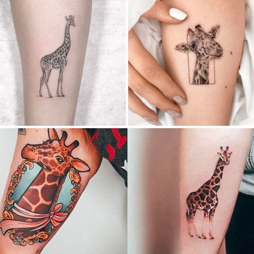 Tatuajes de jirafas