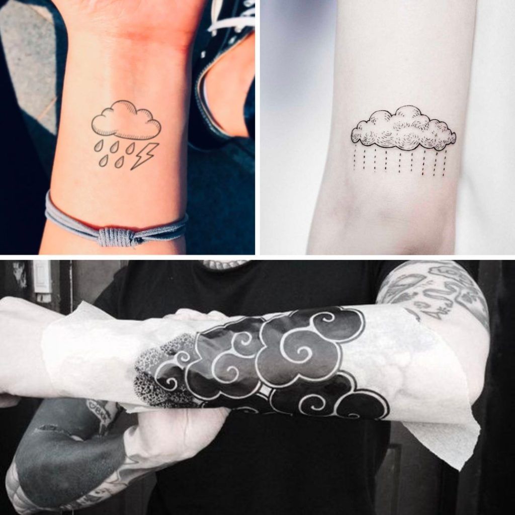 Tatuajes de nubes