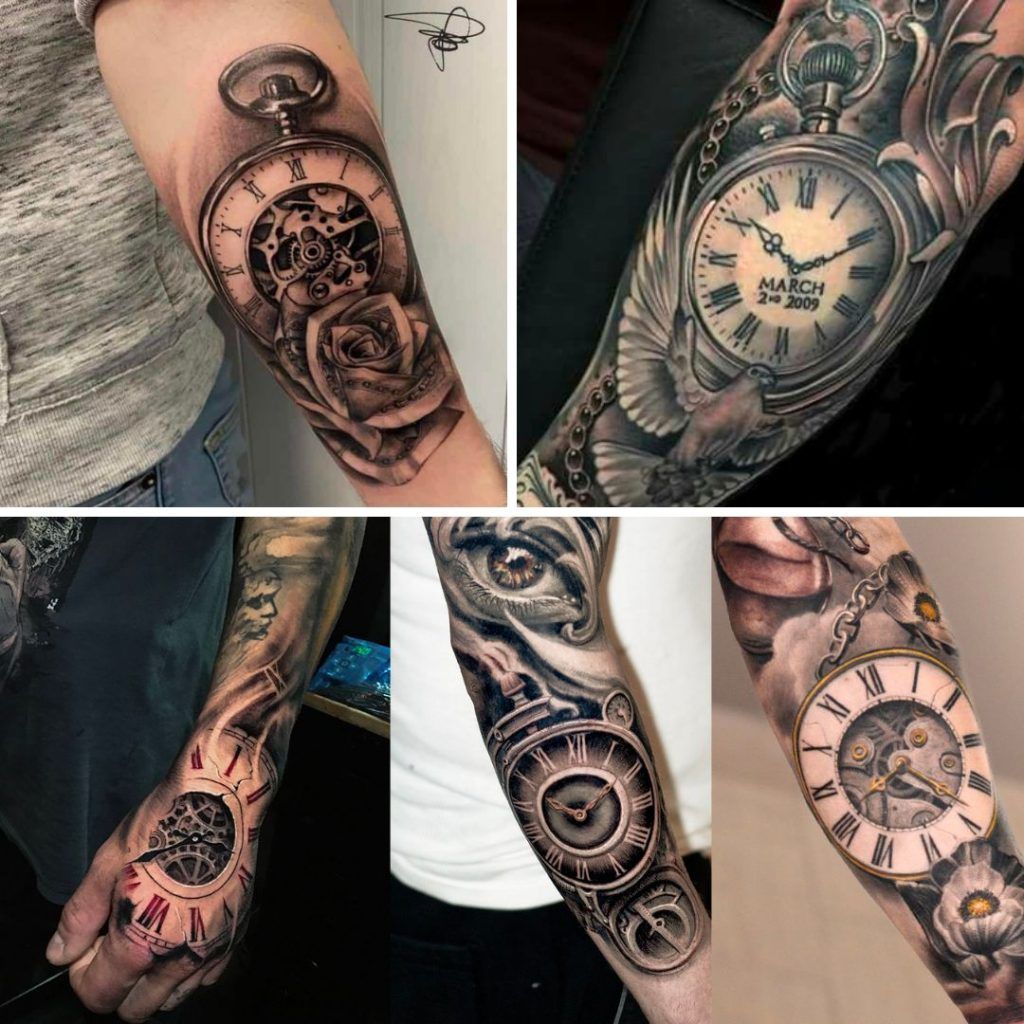 tatuajes de reloj