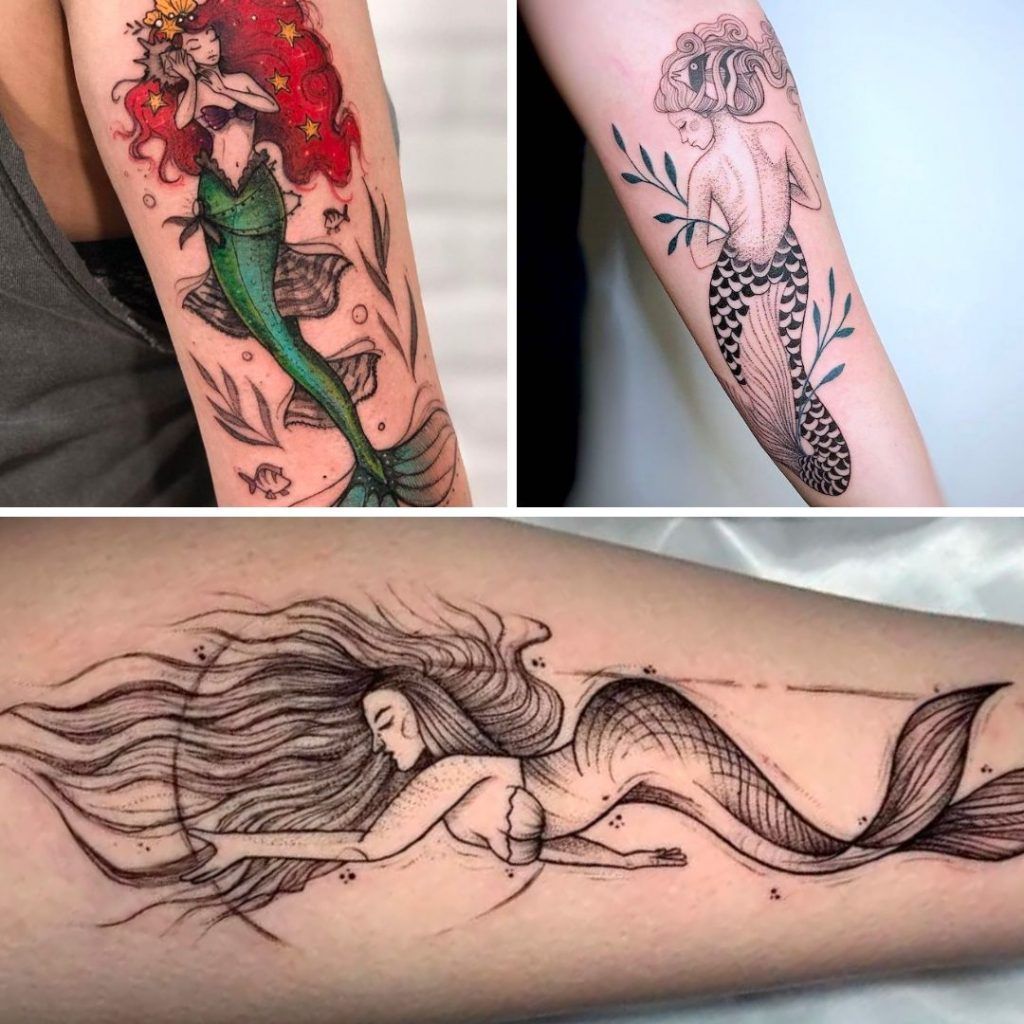 Tatuajes de Sirena