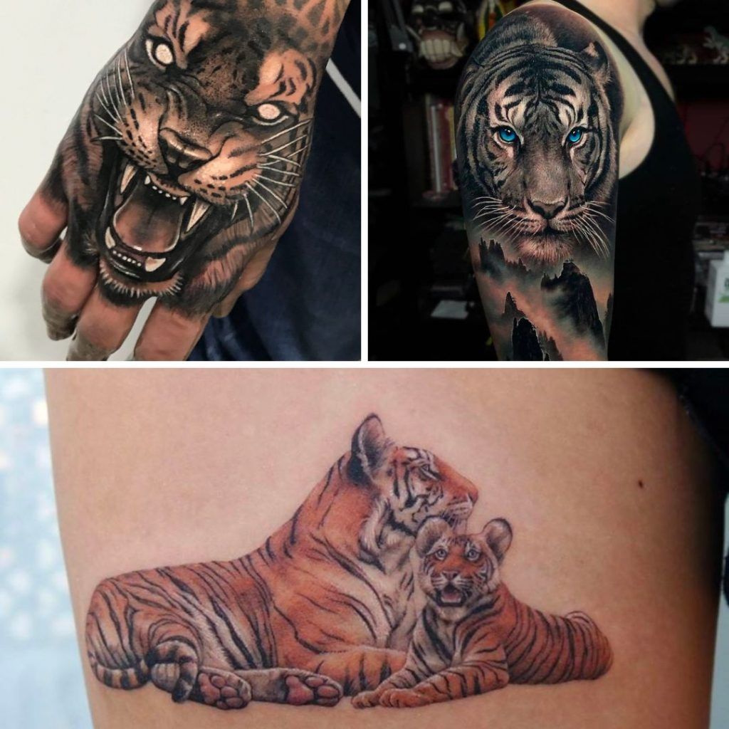 Tatuajes de Tigres
