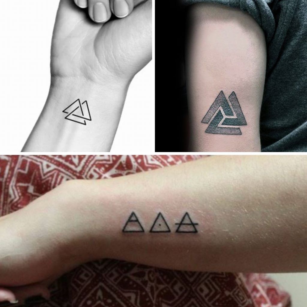 Tatuajes de Tres Triángulos