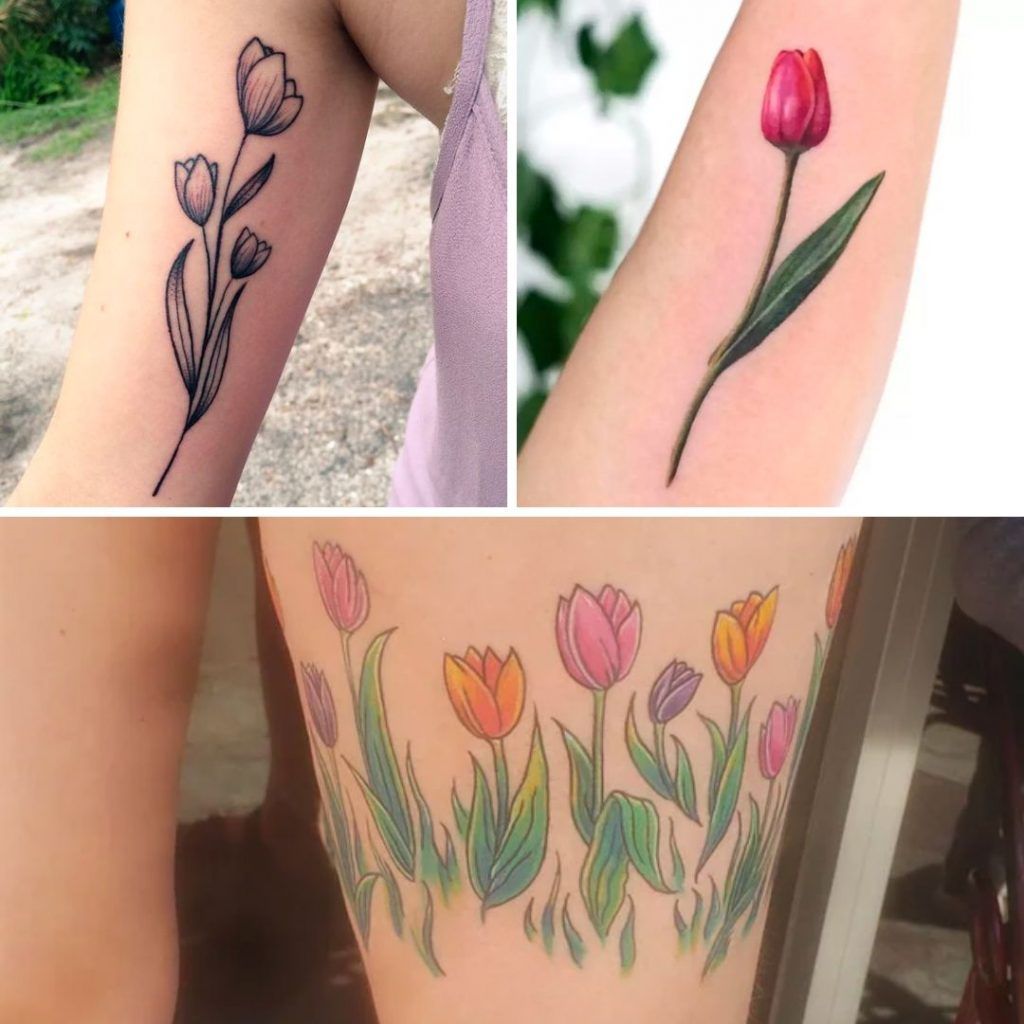 Tatuajes de Tulipanes