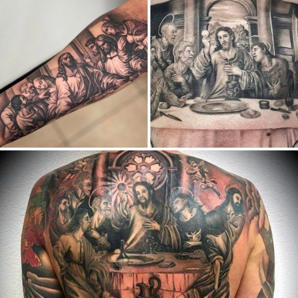 Tatuajes Ultima cena