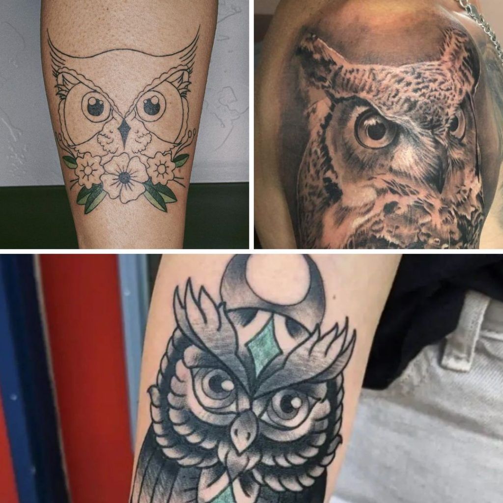 Tatuajes de buhos
