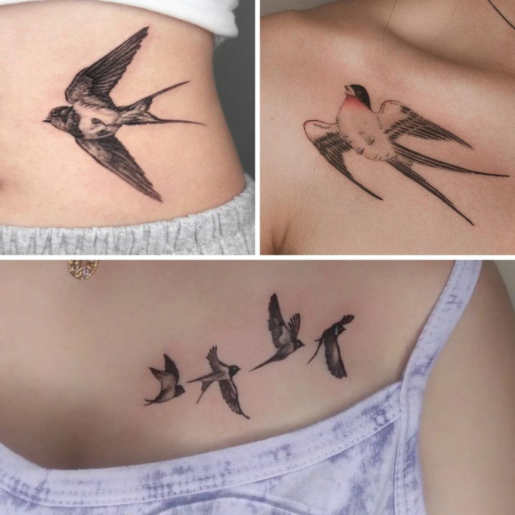 Tatuajes de Golondrinas