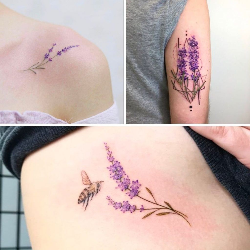 Tatuajes de lavanda