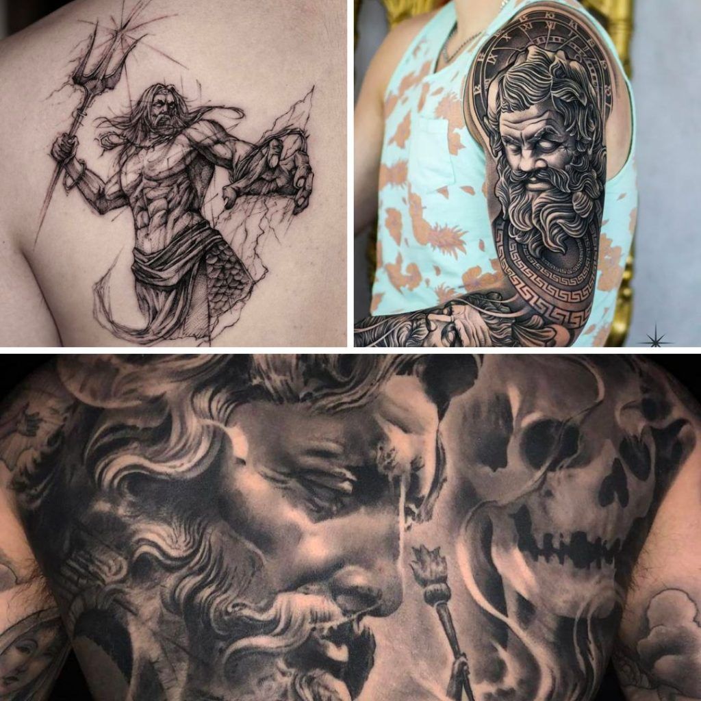 Tatuajes de Poseidon