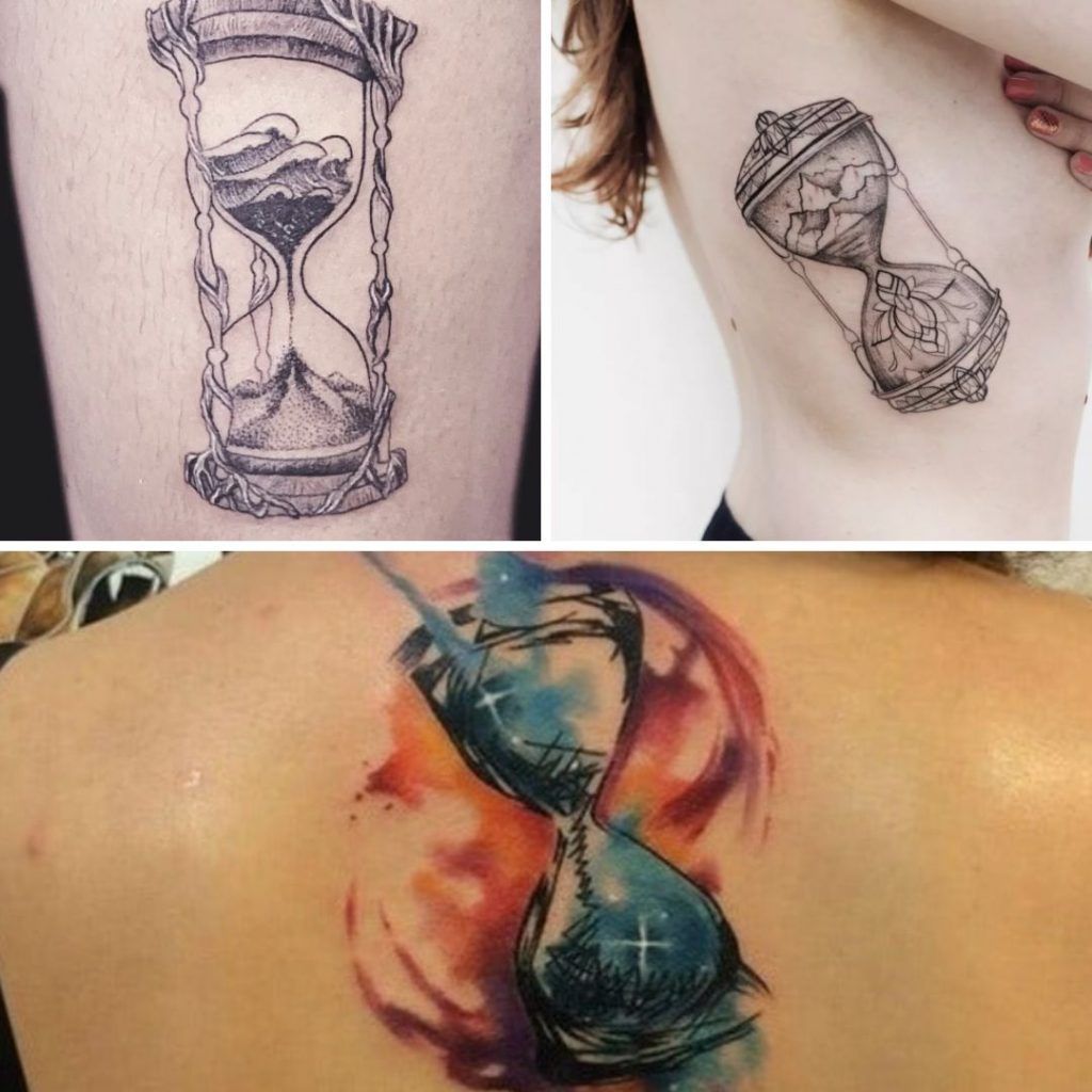 Tatuajes de Relojes de Arena