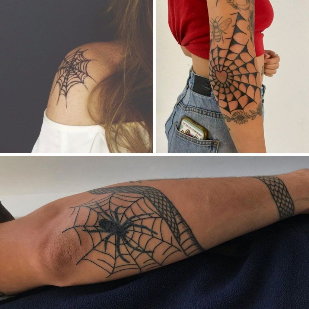 Tatuajes de Telaraña