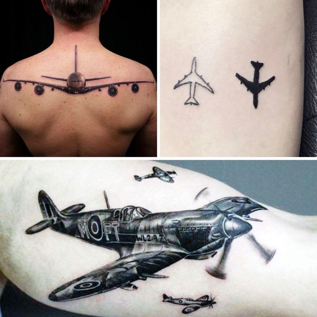 Tatuajes de Avion