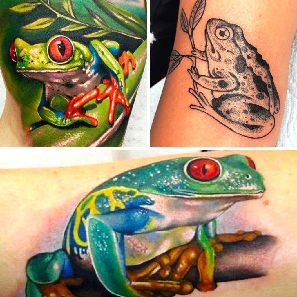 Ideas de tatuajes de rana