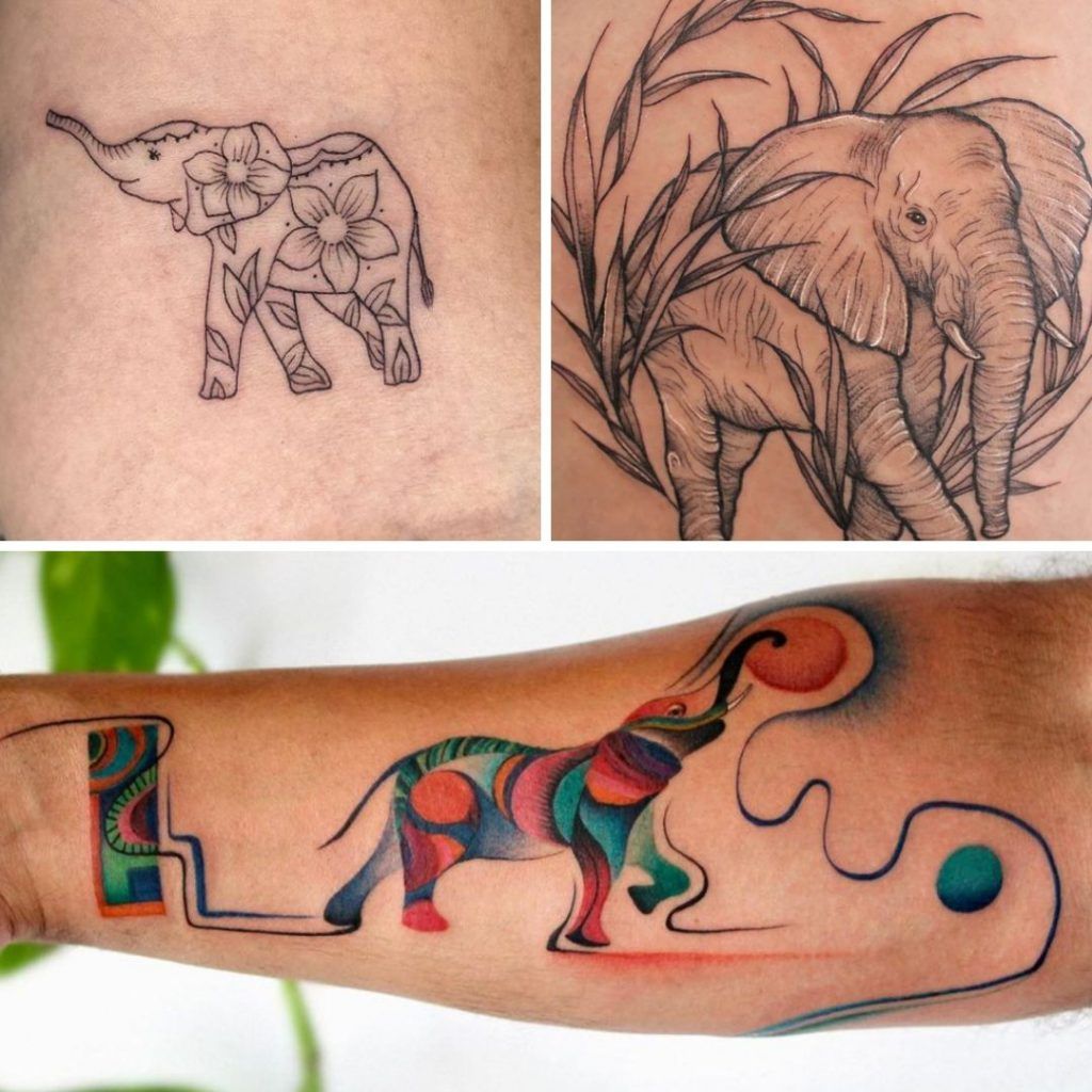 Tatuajes de elefante
