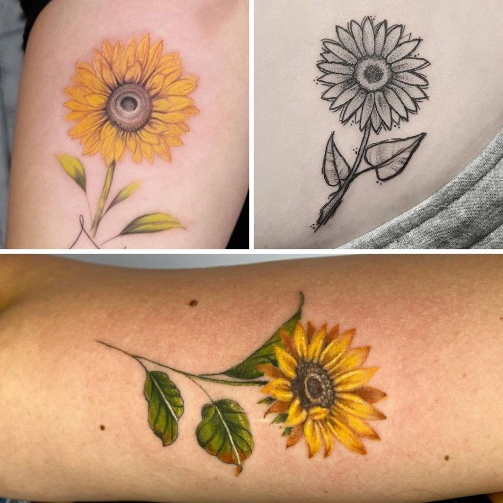 Tatuajes de girasol